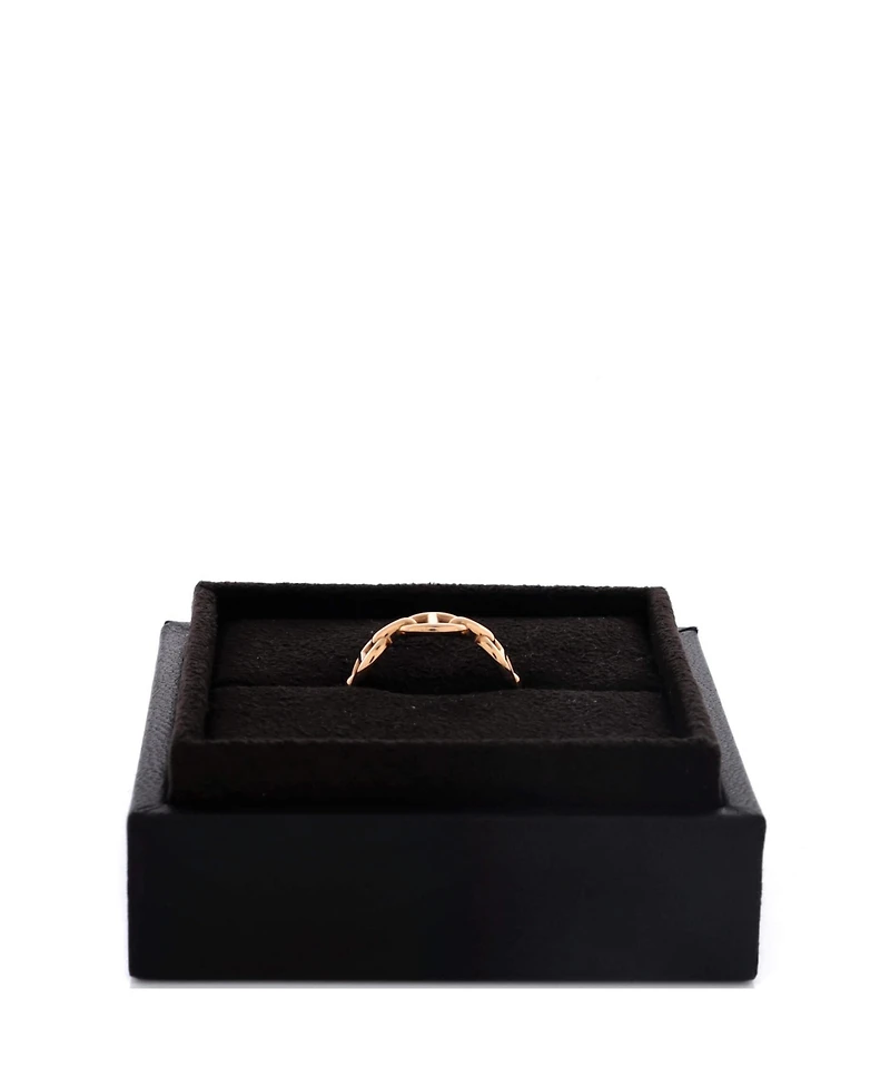 Pre-Owned Hermes Chaine d'Ancre Enchainee Ring