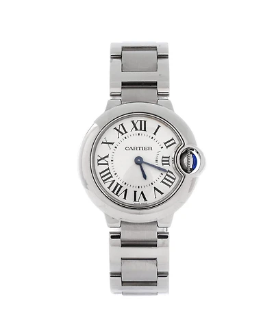 Pre-Owned Cartier Ballon Bleu de Cartier Quartz Watch in Stainless Steel 28mm