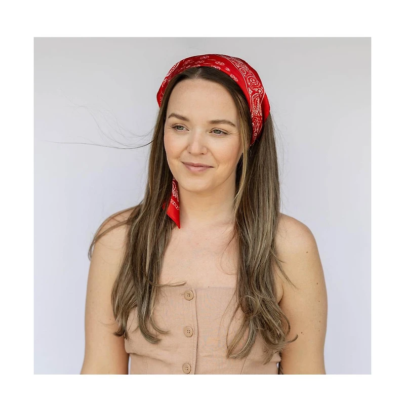 Headbands of Hope Women's Satin Paisley Headscarf
