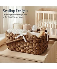 Best Choice Products Diaper Caddy Organizer for Baby, Large Portable Nursery Divider and Handles