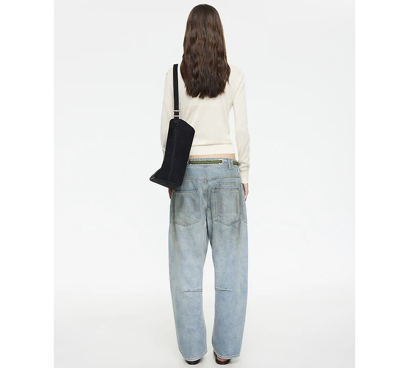 Lioness Women's Rush Hour Tie-Front Side Jeans