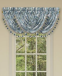 Five Queens Court Michaela Window Waterfall Valance, 33" x 43"