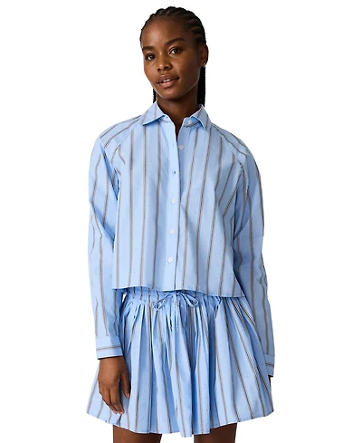 Steve Madden Women's Tess Long-Sleeve Shirt