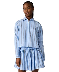 Steve Madden Women's Tess Long-Sleeve Shirt