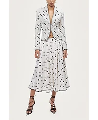 Nocturne Women's Printed Tailored Jacket