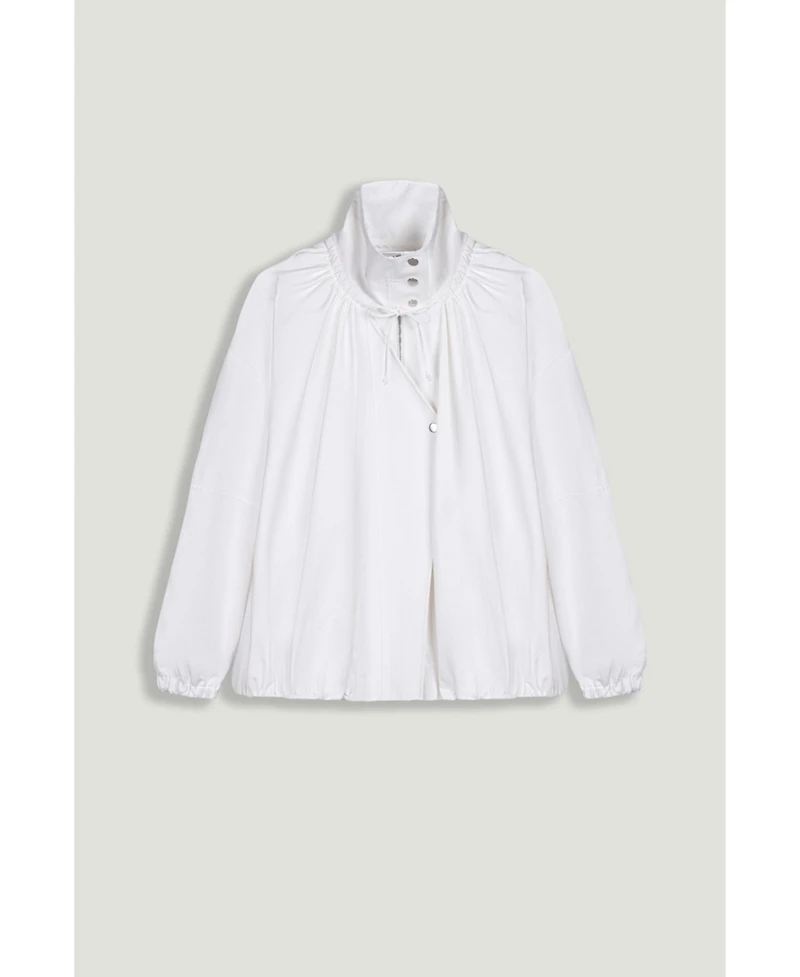 Nocturne Women's Oversized Zip-Front Jacket