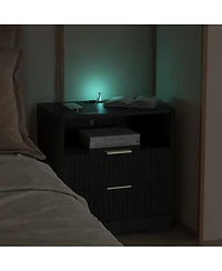 Rainsken Functional Bedside Cabinet