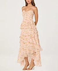 Astr the Label Women's Sweetheart Neck Dress