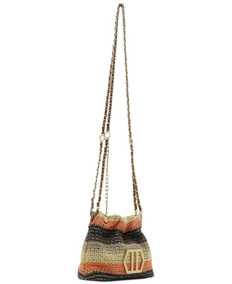 Arezzo Jackie Mini Snap Button Crossbody Handbag