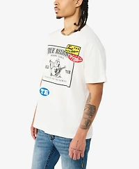 True Religion Men's Short-Sleeve Patch Logo T-Shirt