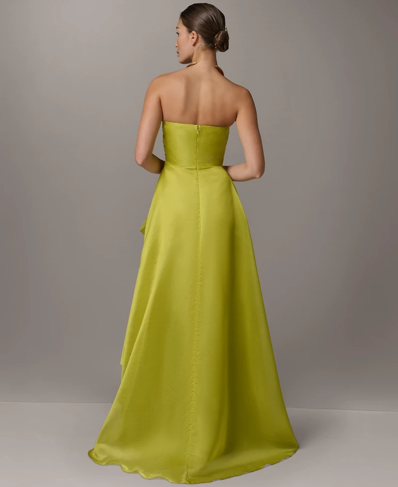 Donna Karan New York Women's Strapless Surplus Ball Gown