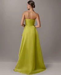 Donna Karan New York Women's Strapless Surplus Ball Gown