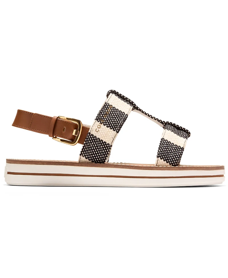 Cole Haan Women's Pinch Long-Weekender Flat Sandals