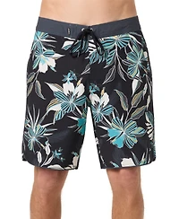 O'Neill Men's Hyperfreak Mysto Scallop Regular-Fit Board Shorts