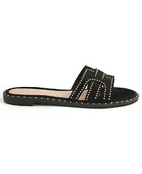 New York & Company Women's Zora Slides Sandals