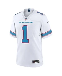 Nike Men's Cameron Ward White Tennessee Titans Game Jersey