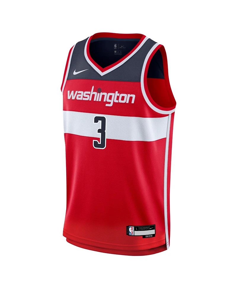 Nike Big Boys and Girls Trae Young Red Washington Wizards Swingman Jersey - Icon Edition
