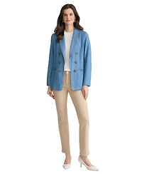 Jones New York Women's Faux Double Breasted Blazer