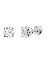 Macy's Diamond Stud Earrings (2 ct. t.w.) in 14k White Gold