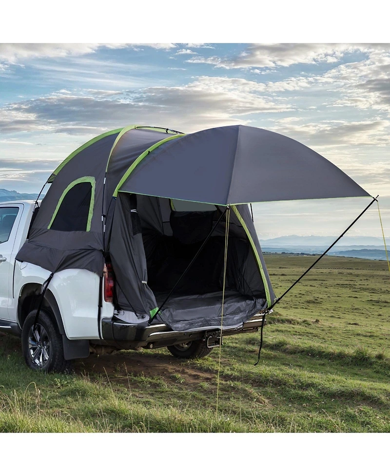 Mecale Truck Bed Tent for 8.0 to 8.2 Ft Pickup with Awning Rainfly