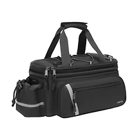 Aoligeijs Insulated Bike Rack Bag with Rain Cover, Bicycle Trunk Cooler Foldable Panniers for Commuting Travel Outdoor Cycling