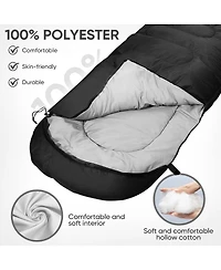 Gnuadz Sleeping Bag Portable Waterproof 4 Seasons Camping Adults Backpacking Outdoor Recreation Gear