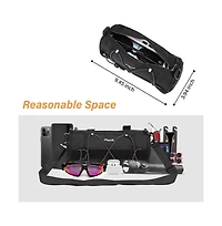 Aoligeijs Bike Handlebar Cylinder Bag with Elastic Cord, Waterproof Bicycle Front Storage Pouch for Cycling Commuting Travel
