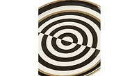 Jonathan Adler Op Art 13.7" Round Serving Tray