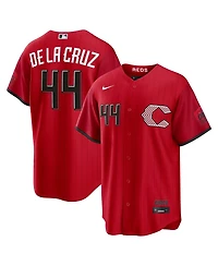 Nike Men's Elly De La Cruz Red Cincinnati Reds 2026 City Connect Stadium Jersey