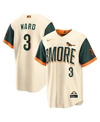 Nike Men's Taylor Ward Natural Baltimore Orioles 2026 City Connect Stadium Jersey
