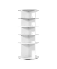 Gouun 5-Tier 360 Degree Rotating Shoe Rack Tower, 20-Pair Capacity