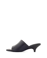 Therapy Australia Women's Nassau Square Toe Low Kitten Heel