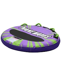 Mecale 2-Rider Inflatable Towable Tube 340 lbs Full Nylon Cover