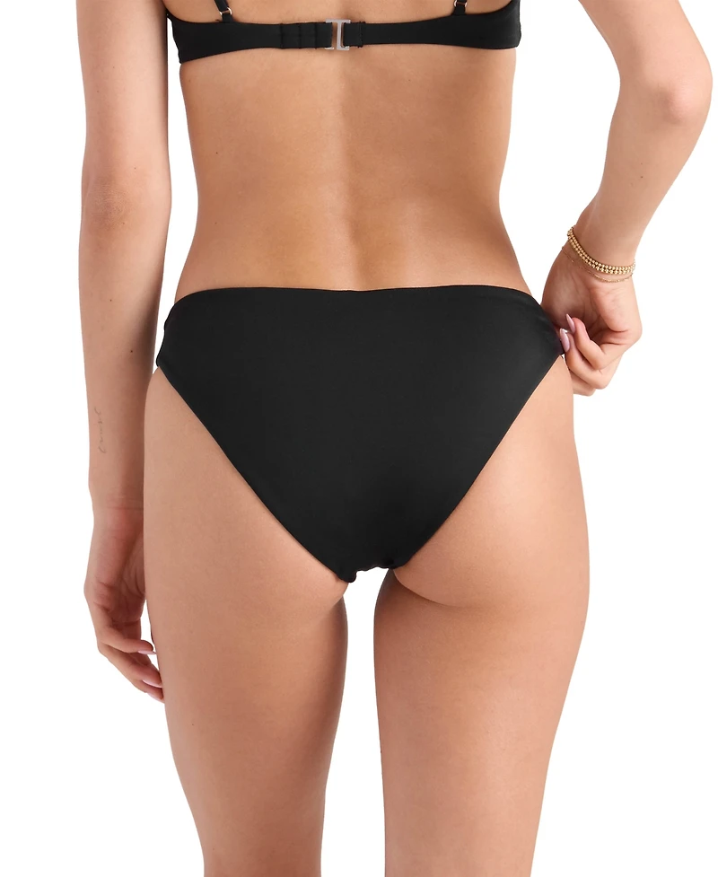 Volcom Women's Simply Seamless Mid-Rise Bikini Bottoms
