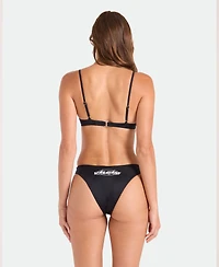 Volcom Women's Legacy Drop Scoop Neck Bikini Top