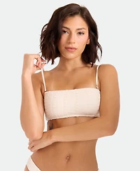 Volcom Women's Low Tide Bandeau Neck Bikini Top