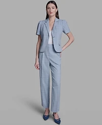 Bcbg Women's High-Rise Wide-Leg Pants