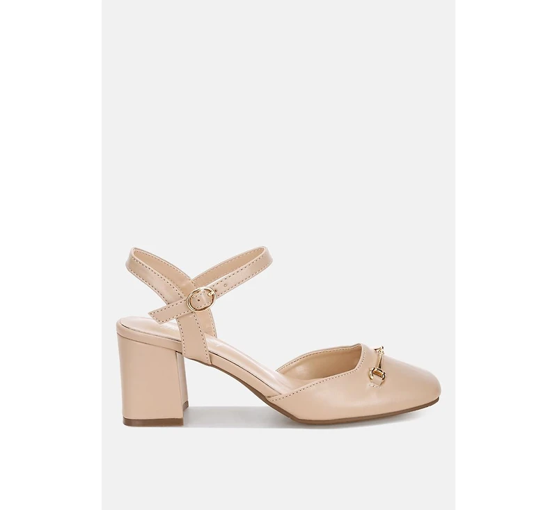 London Rag Women's Blitz Close Toe Buckled Sandals
