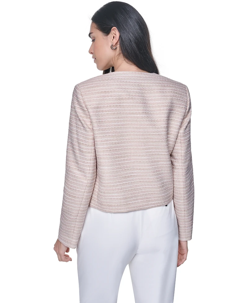 Calvin Klein Women's Long-Sleeve Open Front Jacket