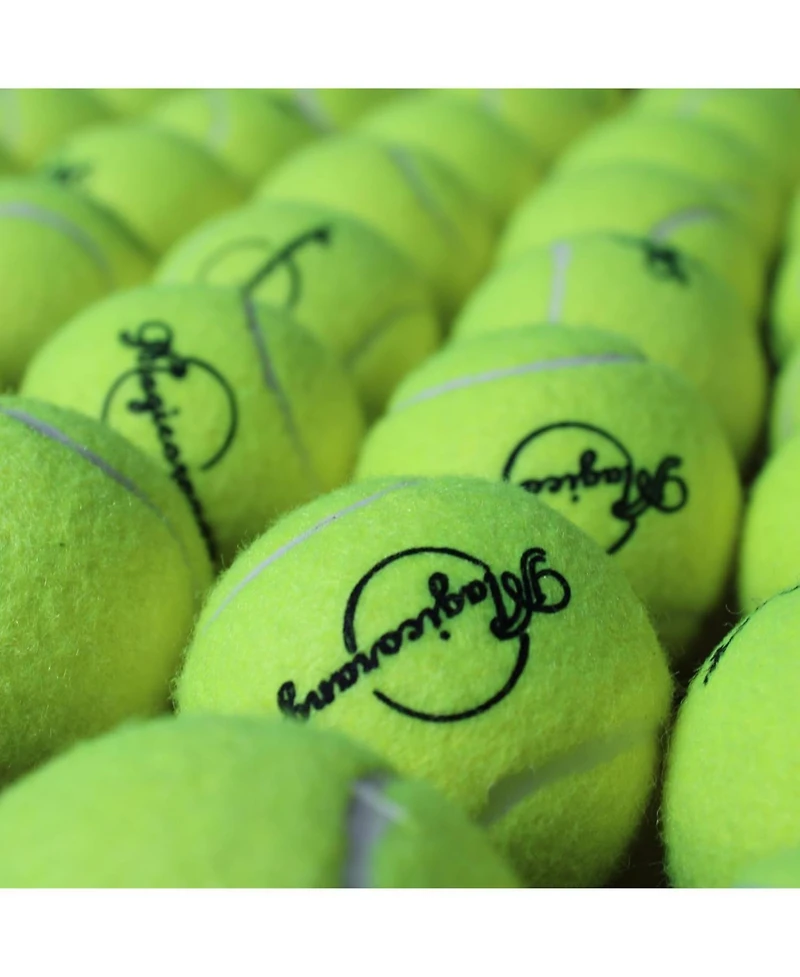 Magicorange Pack of 60 Training Tennis Balls Bulk Practice Balls with Mesh Bag All Court Durable Felt for Beginners and Pet Playing