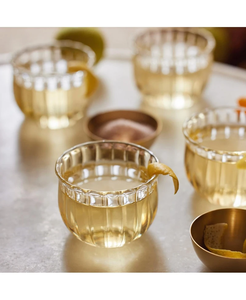 Fleck, Kira Small Glass Cups - set of 4