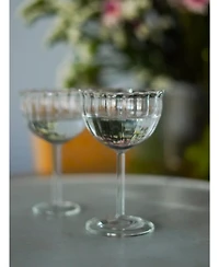 Fleck, Kira Stemware Coupes, Set of 2