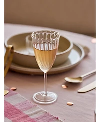 Fleck, Kira Stemware Champagne Flutes, Set of 2