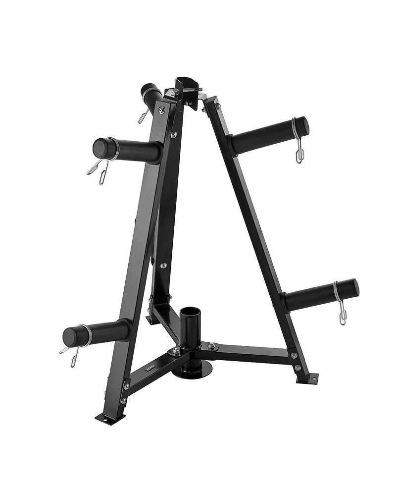 Mecale Weight Plate Tree for Plates 300 lbs Home Gym Storage Stand