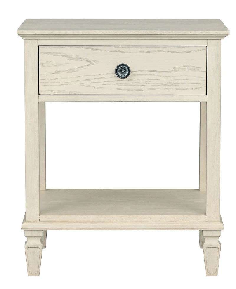 Madison Park Signature Victoria 24" One-Drawer Wood Bedside Table