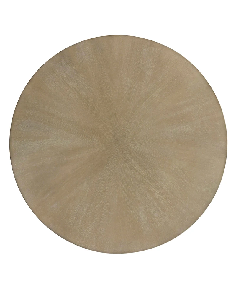 Martha Stewart Collection Sadie 36" Wood Round Coffee Table