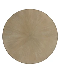 Martha Stewart Collection Sadie 36" Wood Round Coffee Table