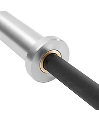 Philosophy Gym 72" Olympic Barbell - 15KG 28mm 190K Psi 800LB Capacity Weightlifting and Powerlifting Bar