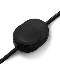 Brightech Alba Mushroom Led Desk Lamp with Frosted Glass Dome Shade