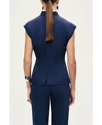 Nocturne Women's Tailored Sleeveless Vest